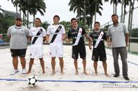 Da esquerda para a direita: Thiago Barradas, Anderson, Leito, Papel, ET e Marcelo Marques.