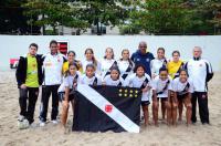 Vasco campeo da I Taa Brasil de Beach Soccer Feminino