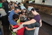 Jovens de diferentes lugares do Brasil se tornam amigos durante o Vasco Camp.