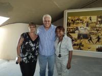 Maria Cristina, Roberto Dinamite e Solange Chagas