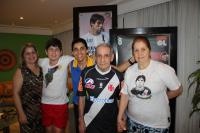 Segundo Juninho, sua base familiar � um dos elementos chaves de sua carreira