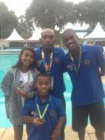 Nadadores do Gigante da Colina voltaram para S�o Janu�rio com 7 medalhas