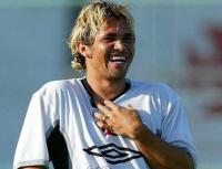 Alex Alves em treino no Vasco