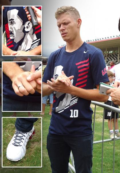 Marlone no Futshow da Paz em So Janurio