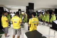 Jogadores no vesti�rio