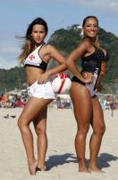 Musas do Vasco Rassa Cavalcante e Alessandra Mattos