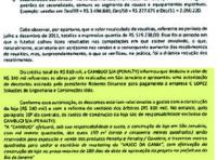 Em parecer, CF j havia reproduzido parte do contrato. O trecho apontava que Penalty arcaria com todas as despesas