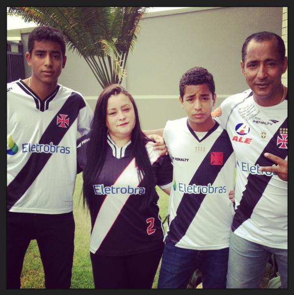 Lucas, Iraneide, Matheus e Aguinei