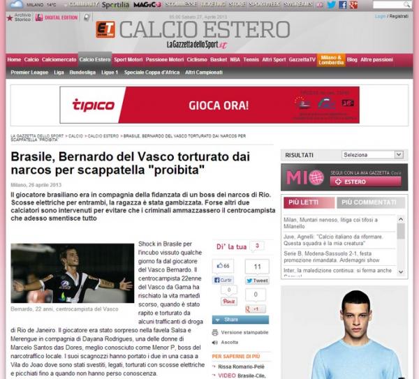 La Gazzetta dello Sport, Itlia