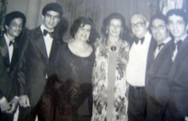 Torcedores Smbolo Aida de Almeida ao lado do ex Presidente Agathyrno e 2 a esquerda Amncio Csar da TOV