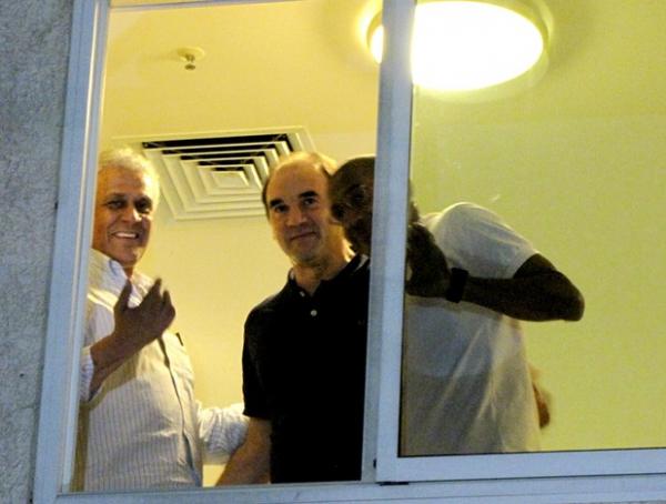 Dinamite com Ricardo e Cristvo: visita do ento auxiliar era diria