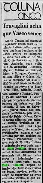 TOV Jornal Correio da Manh 1972