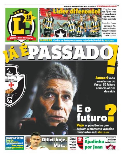 Capa Lance! 08/07/2013