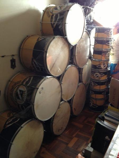 Instrumentos so guardados no apartamento de Fabiano