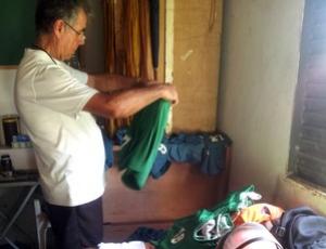 Illimani Suares, 61 anos, tcnico do Vasco da Gama