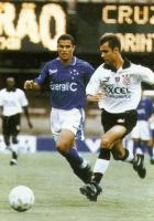 Cris jogando pelo Corinthians