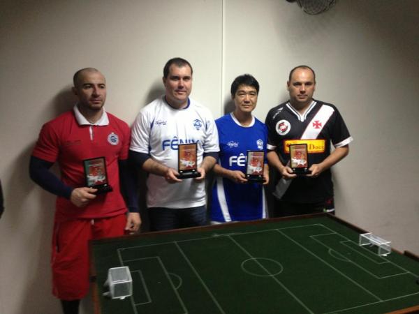 Marcelo Lages, campeo do Open Internacional de Subbuteo