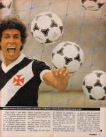 Roberto 500 gols Revista Placar 1982