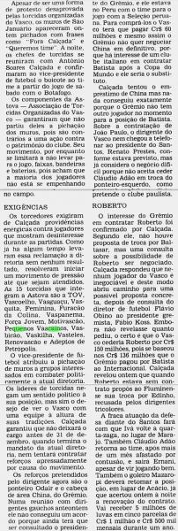 ASTOVA Jornal do Brasil 1982
