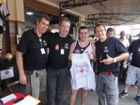 Ganhador de camisa sorteada no evento