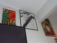 Camisa autografada por Edmundo e exposta de forma permanente no local