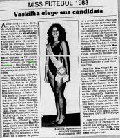 Vaskilha Jornal ltima Hora 1983