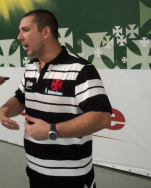 Christiano Pereira, tcnico do Basquete Juvenil do Vasco