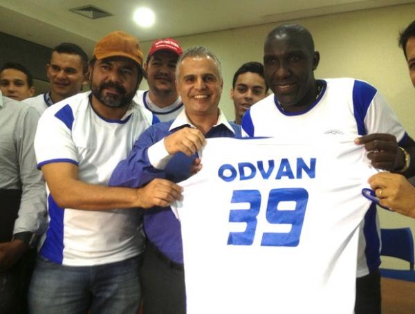 Odvan ir usar a camisa nmero 39 no estadual da segunda diviso