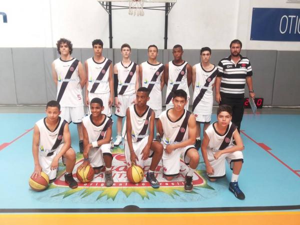 Time de Basquete Infantil Masculino do Vasco