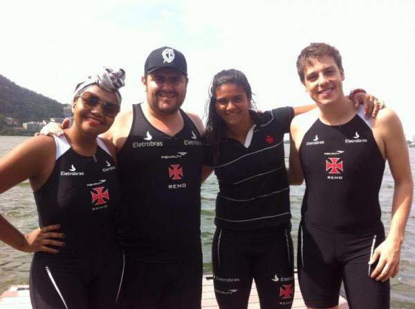 Gaby Amarantos, Csar Menotti, Natasha Rosa e Fbio Porchat