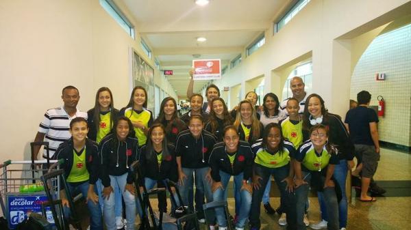 Time feminino sub-15 do Vasco