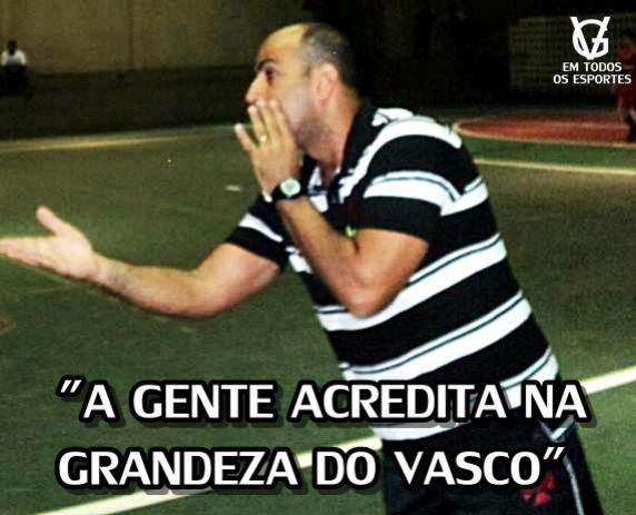 Marcelo Akra, treinador do Futsal Sub-20 do Vasco