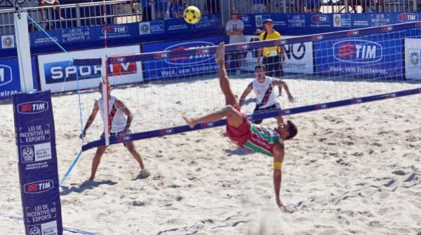 Vasco vence o Fluminense por 2 a 1 na semifinal da 2 etapa da Liga Nacional de Futevlei