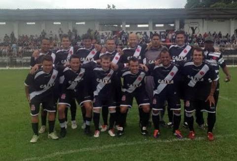 Com o dolo Pedrinho, Masters do Vasco golearam selecionado de Itajub (MG)