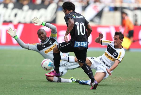 Em maro, Vasco foi  deciso da Taa Guanabara precisando do empate para ser campeo, mas perdeu para o Botafogo