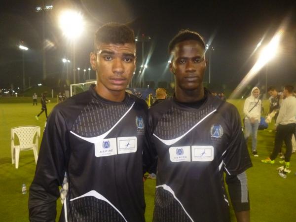 Yuri (da esquerda na foto) foi destaque no Seminrio Internacional do Catar