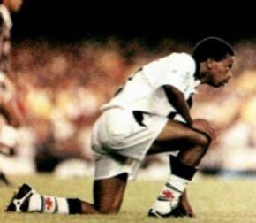 Dener contra o Fluminense no Maracan�