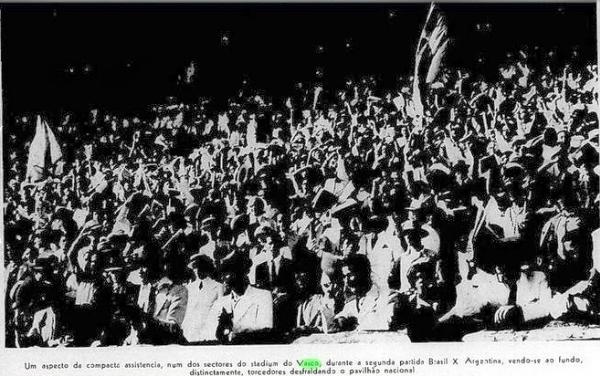 Torcida do Vasco Jornal Sport Ilustrado 1939