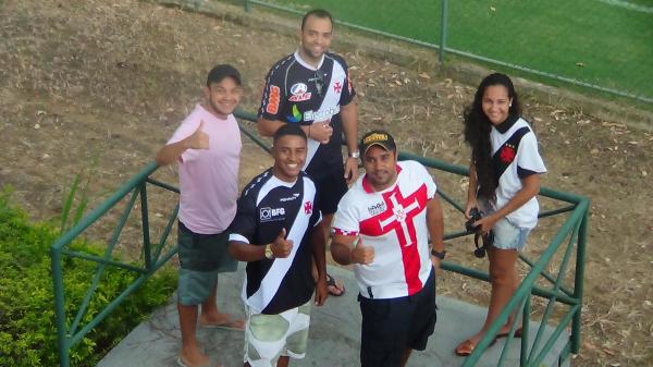 Vascanos acompanharam de perto os jogadores