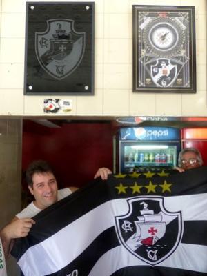 Rodrigo Mota  o dono do famoso bar de vascanos na cidade