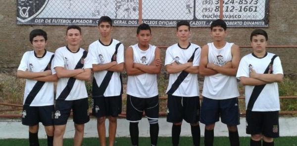 Os sete atletas roraimenses vo em busca de uma vaga no time de base do Vasco da Gama