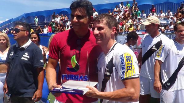 Ricardo Rocha com Pedrinho