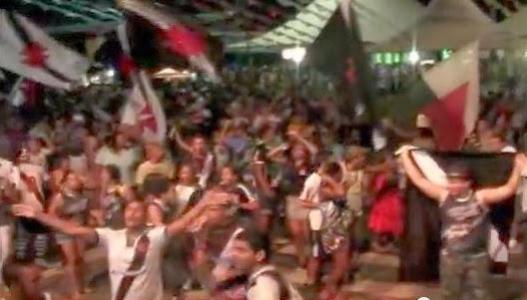 Bloco Amigos do Vasco da Gama desfile de 2012