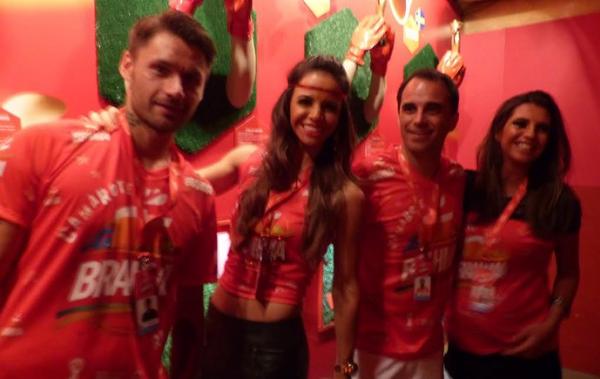 Rafael Sbis, Rodrigo Caetano e suas esposas