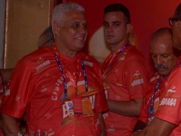 Dinamite e J�nior no Camarote da Brahma