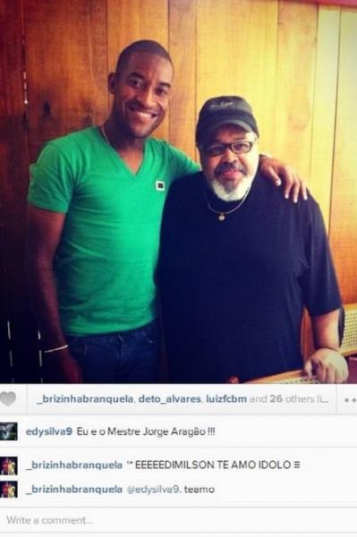 Edmilson e Jorge Arago