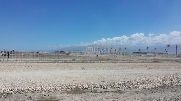 Futuras instalaes do Centro Olmpico do Haiti.