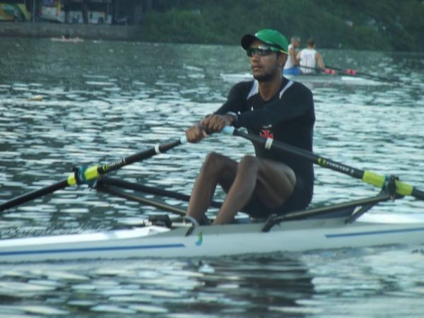 Remador Marcos, de 25 anos, retornou ao Vasco neste ano de 2014.
