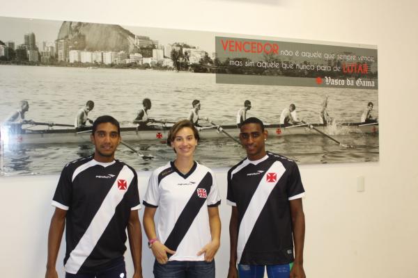 Marcos Oscar, Yanka Britto e Renato Cataldo so os reforos do Vasco para a temporada 2014 do remo.
