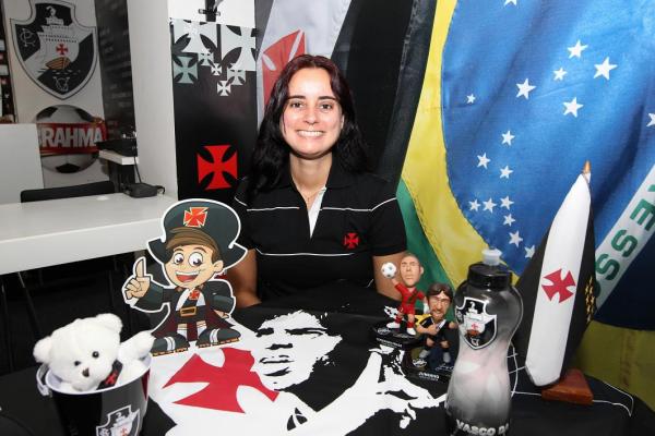 Fl�via Mayrink, gerente de licenciamento do Vasco da Gama